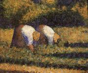 Georges Seurat, The Countrywoman in the work